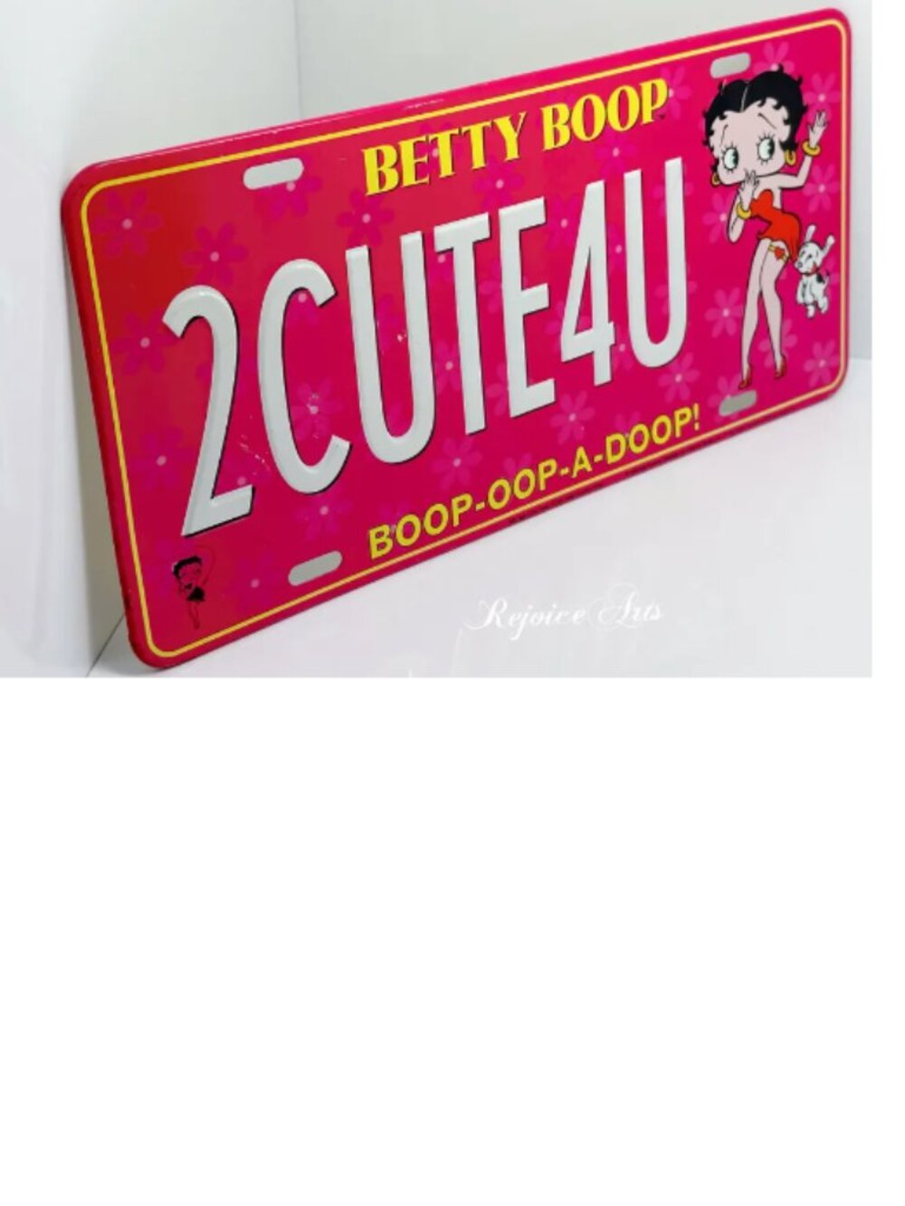 BNWoT SIGN OF THE TIMES BETTY BOOP license plate 2CUTE4U